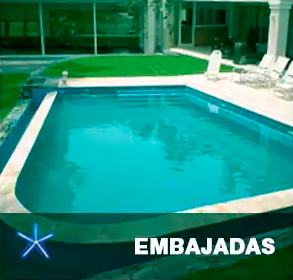 Mantenimiento de piscinas embajadas